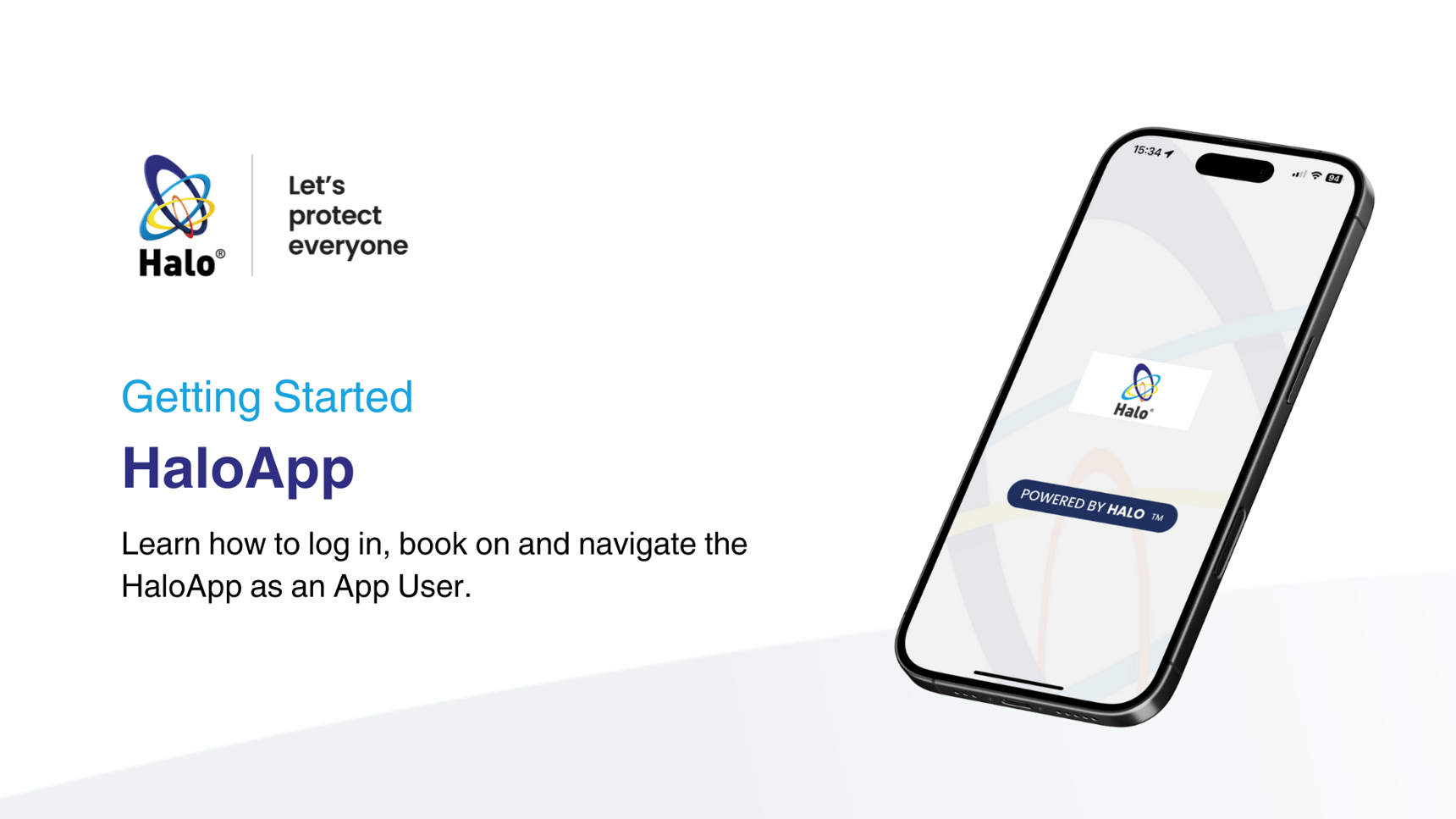 Getting Started In The Haloapp